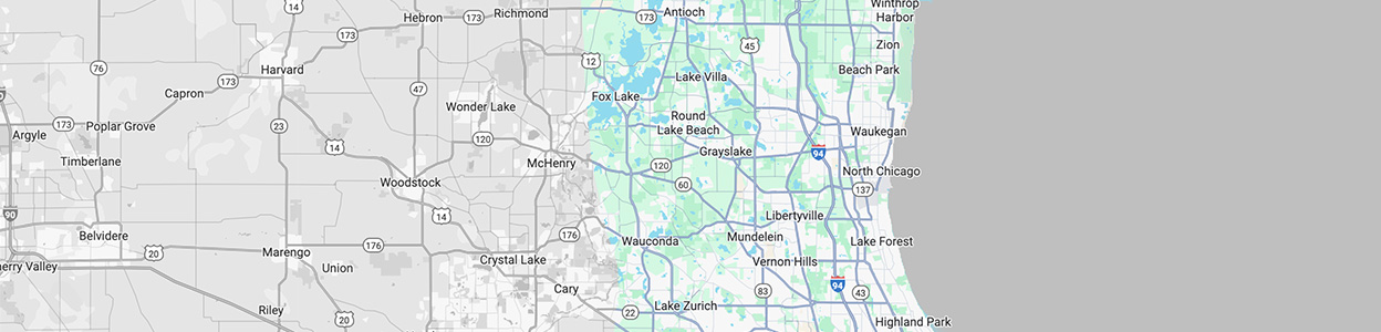 Pool Demolition Chicago Service Area Map